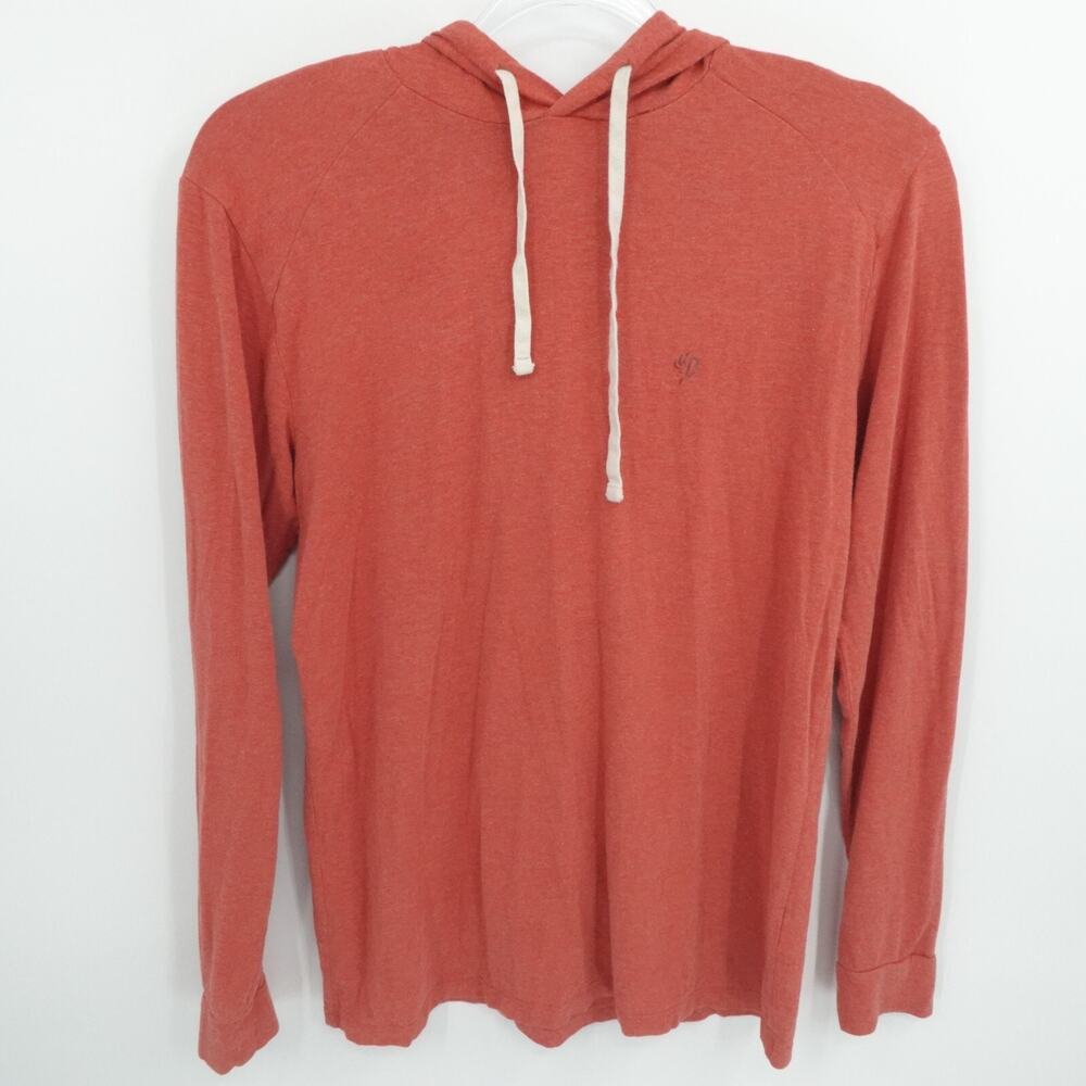 Duck Camp Shirt Mens Small Coral‎ Original Bamboo Hoodie Lightweight Outdoors